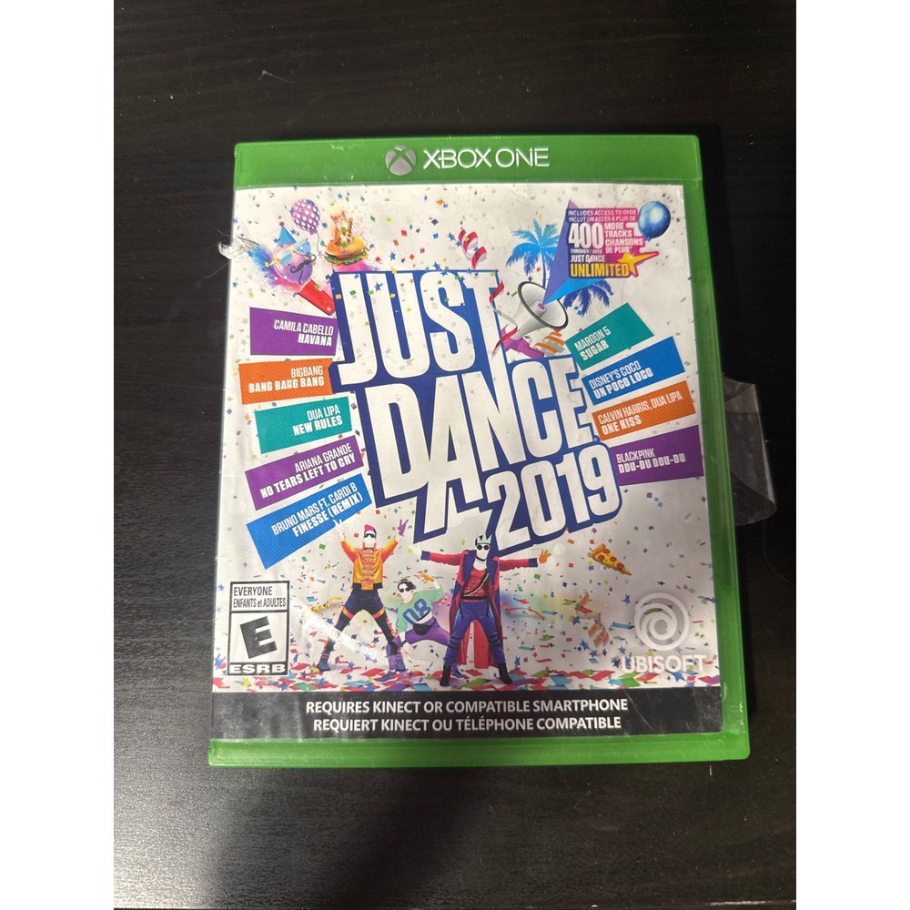 Just Dance 2019 Xbox One Microsoft Ubisoft Rhythm Dance Game Kinect Compatible